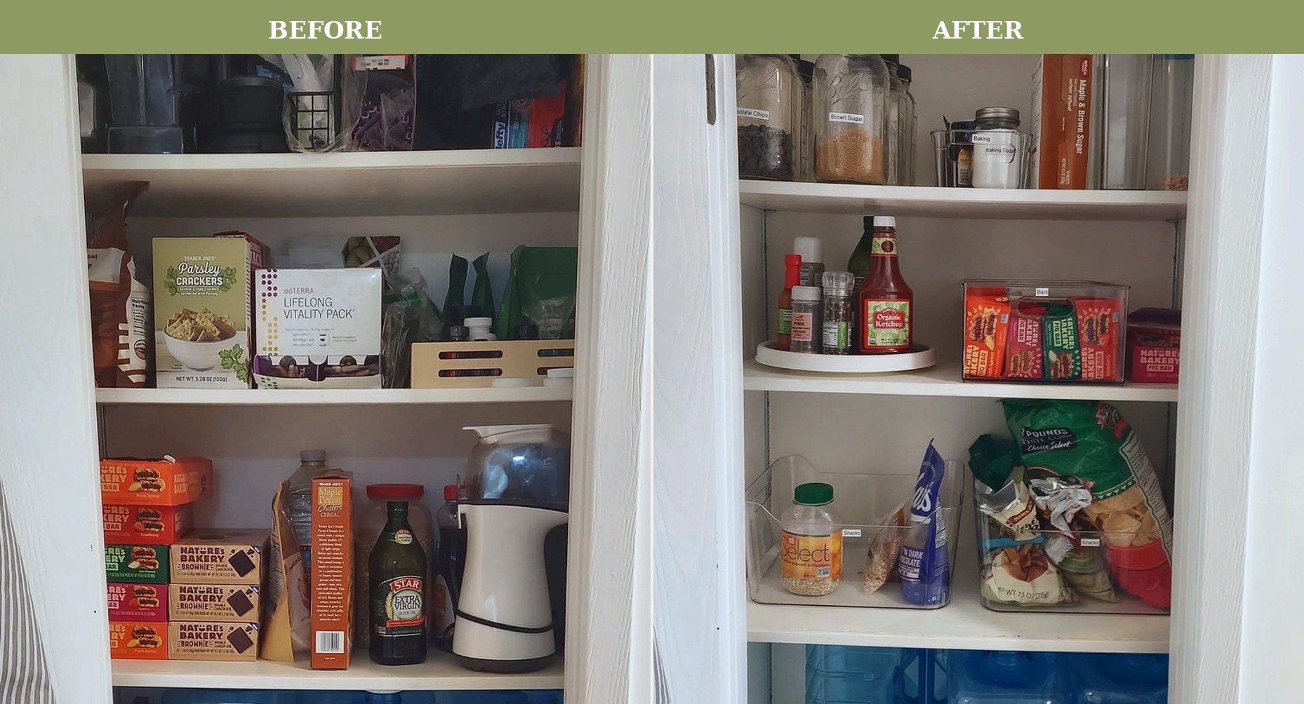Pantry transformation