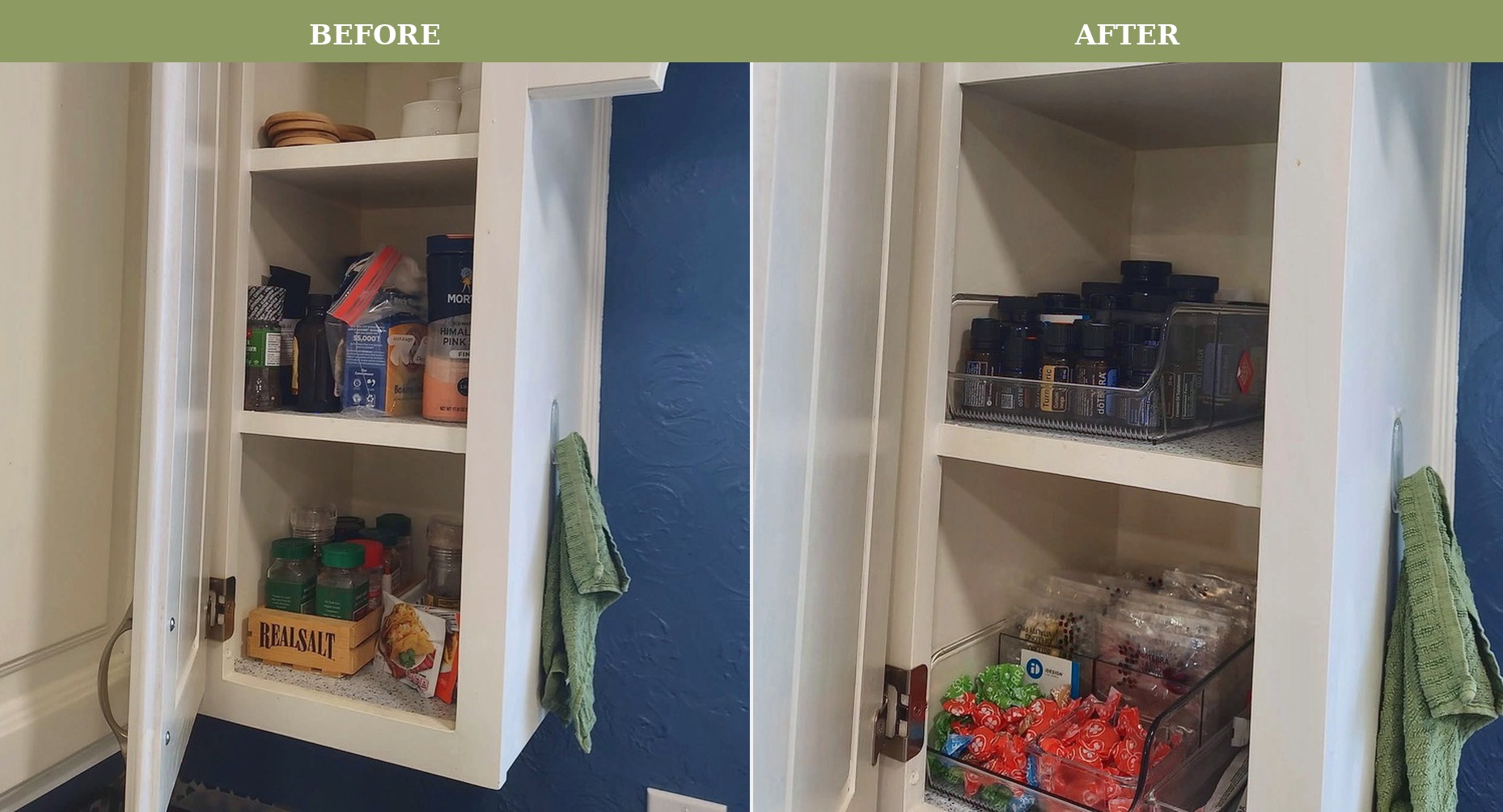 Small cupboard reset