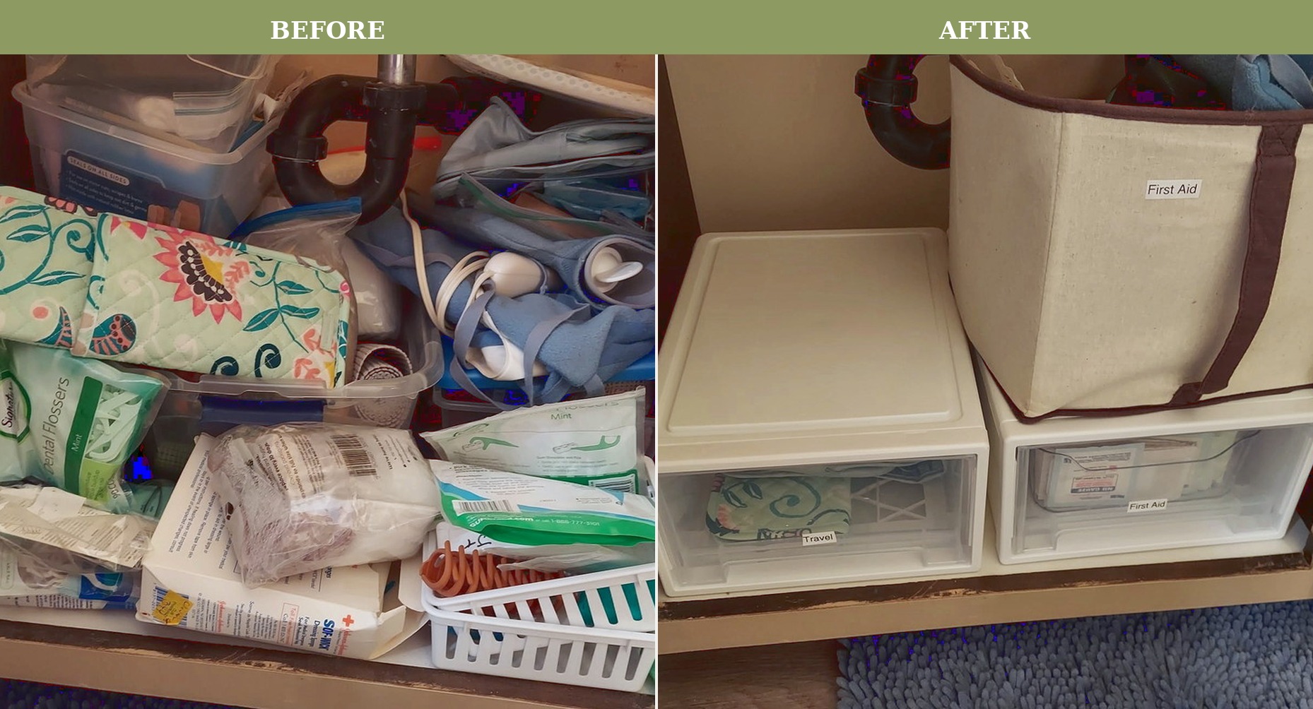 Under-sink organization